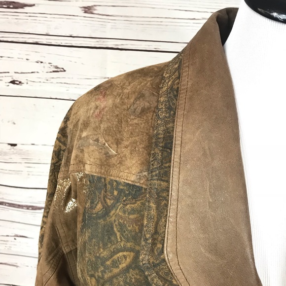 Vintage LEather Jacket Size S GUC - Picture 3 of 8